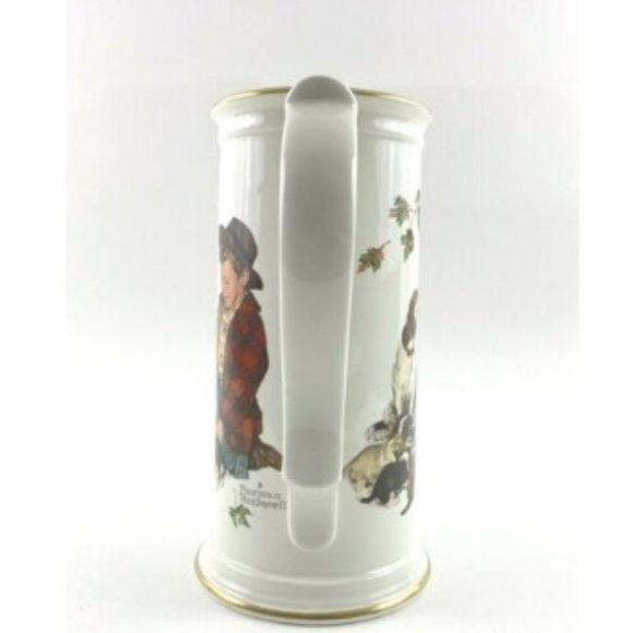 Norman Rockwell, Gorham Limited Edition, "The Pride of Parenthood" Stein. #4156. - Picture 8 of 12
